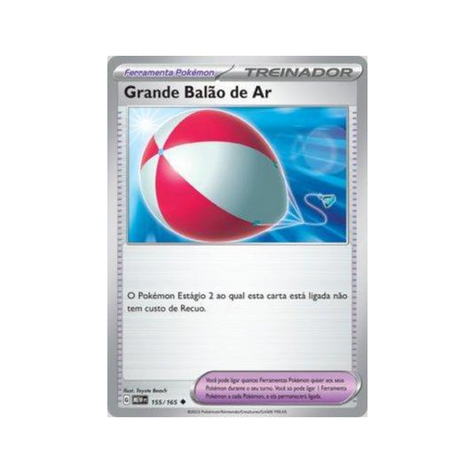 Big Balloon 155/165 in Portuguese Mew 151 Pokémon TCG