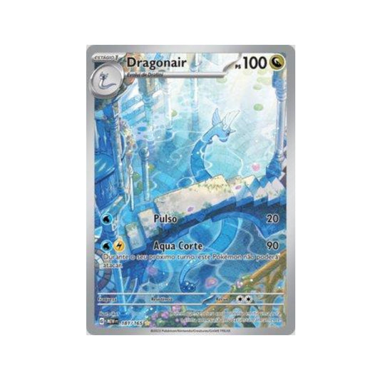 Dragonair 181/165 in Portuguese Mew 151 Pokémon TCG