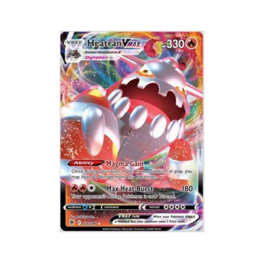 Heatran-VMAX 026/189 in Portuguese Astral Radiance Pokémon TCG