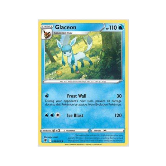 Glaceon 038/189 in Portuguese Astral Radiance Pokémon TCG