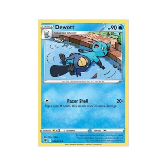 Dewott 042/189 in Portuguese Astral Radiance Pokémon TCG