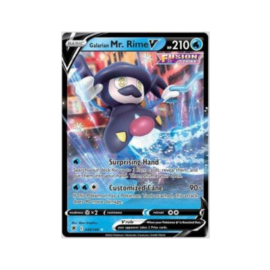 Galarian Mr. Rime-V 049/189 in Portuguese Astral Radiance Pokémon TCG