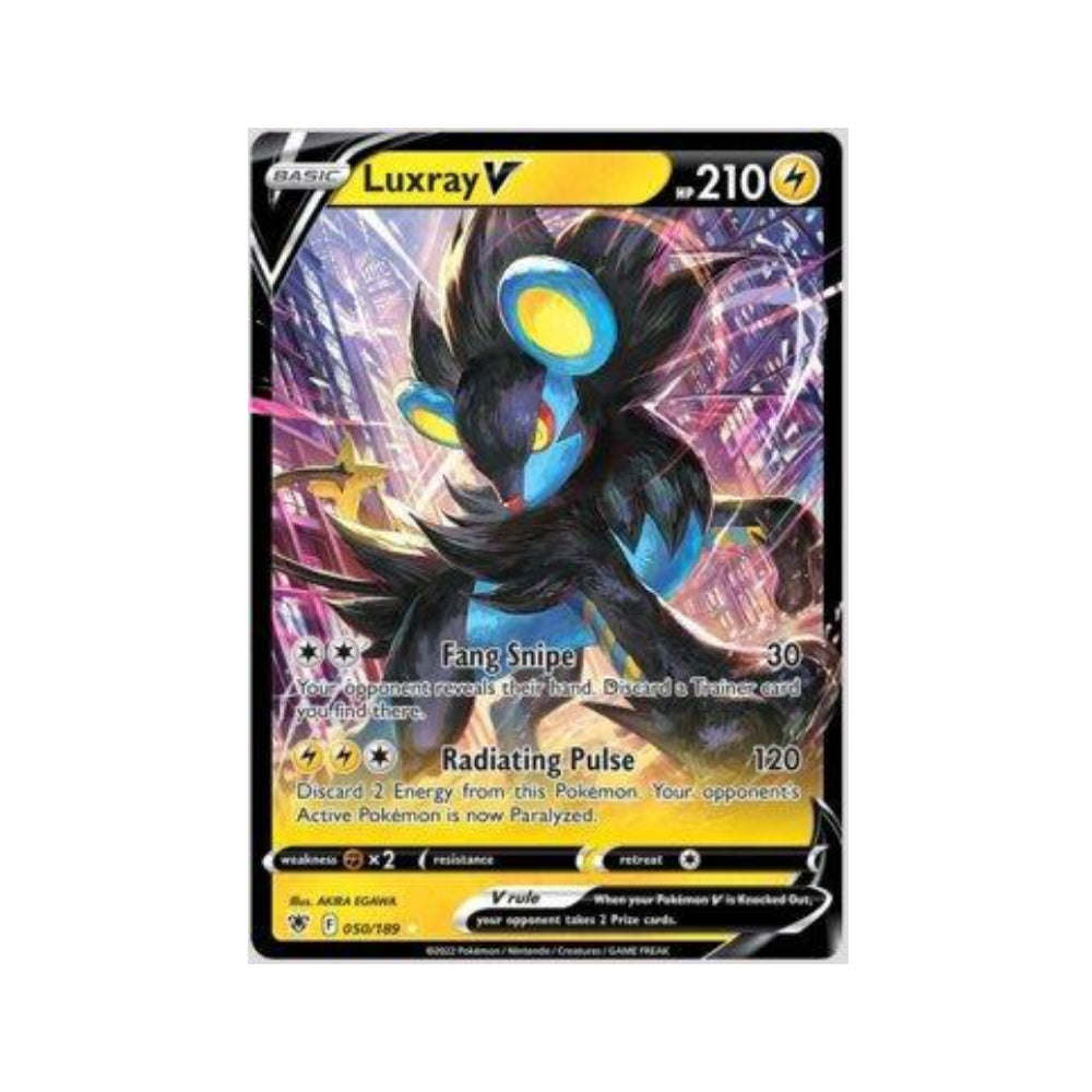 Luxray-V 050/189 in Portuguese Astral Radiance Pokémon TCG