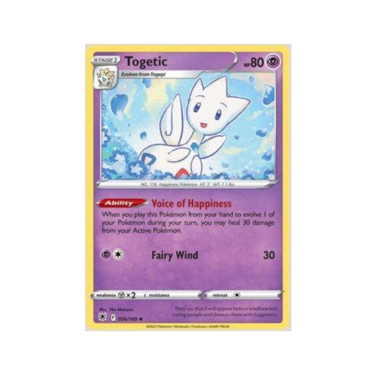 Togetic 056/189 in Portuguese Astral Radiance Pokémon TCG