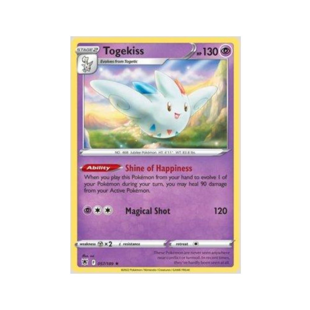 Togekiss 057/189 in Portuguese Astral Radiance Pokémon TCG