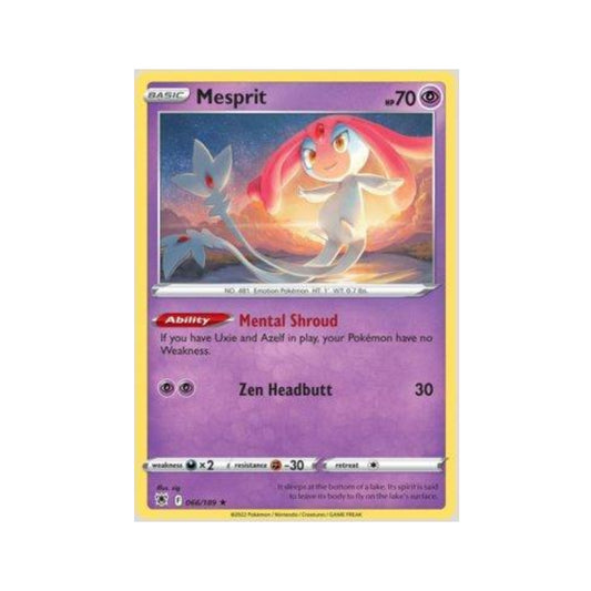 Mesprit 066/189 in Portuguese Astral Radiance Pokémon TCG