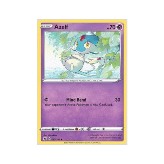 Azelf 067/189 in Portuguese Astral Radiance Pokémon TCG