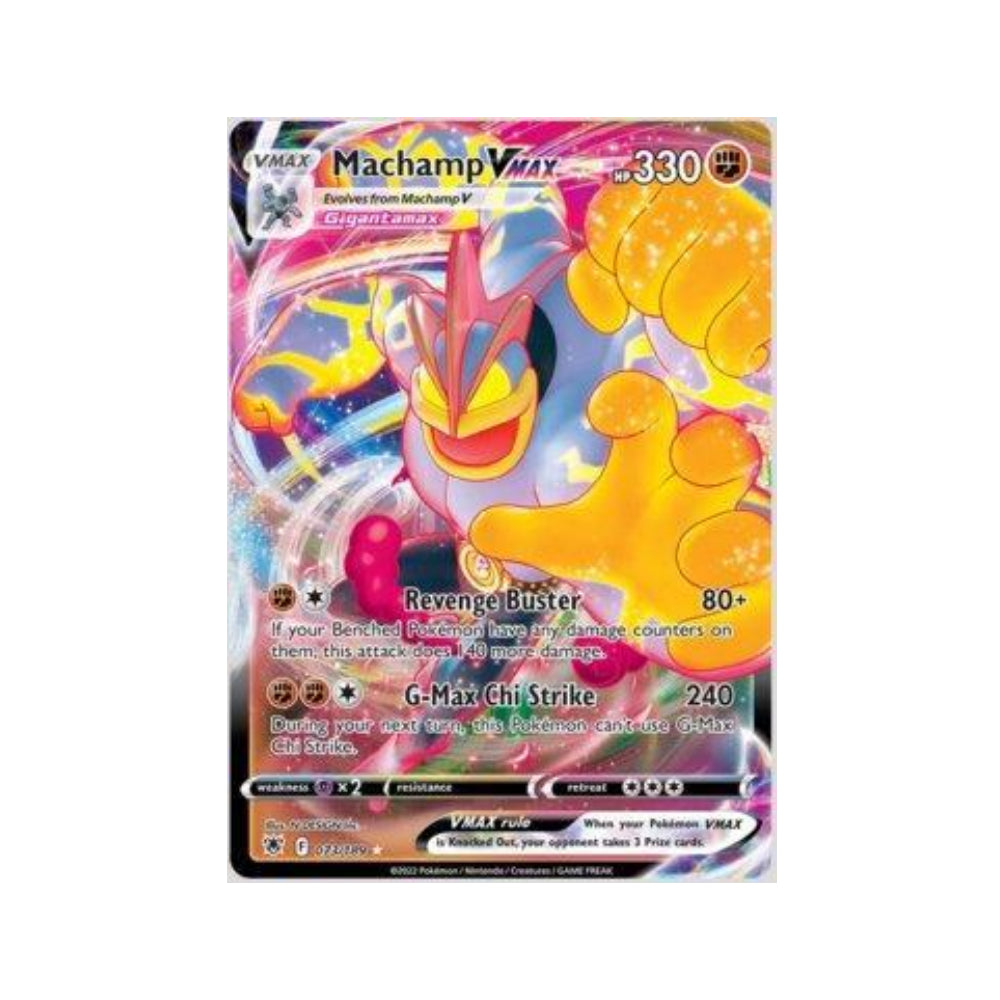 Machamp-VMAX 073/189 in Portuguese Astral Radiance Pokémon TCG