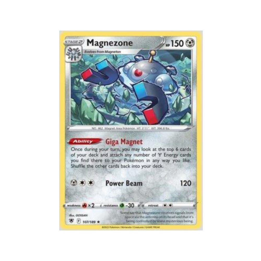 Magnezone 107/189 in Portuguese Astral Radiance Pokémon TCG