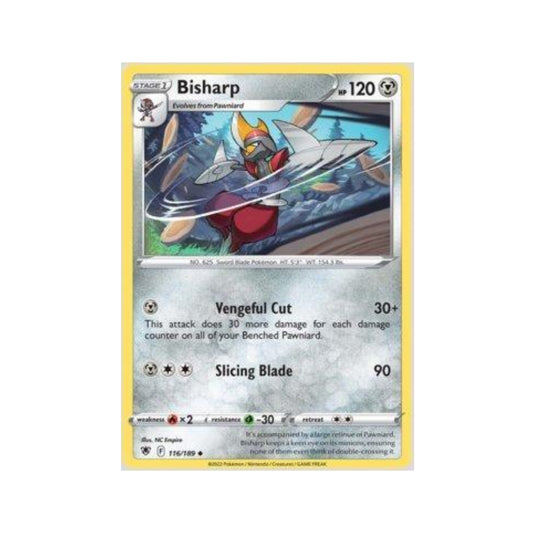 Bisharp 116/189 in Portuguese Astral Radiance Pokémon TCG