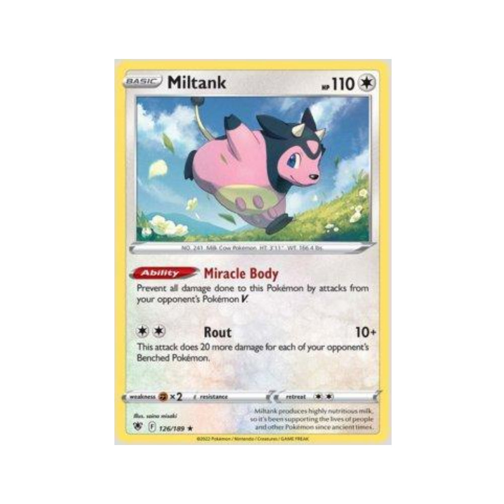 Miltank 126/189 in Portuguese Astral Radiance Pokémon TCG