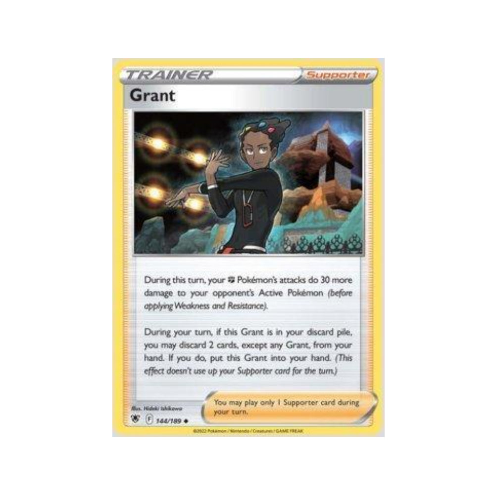 Grant 144/189 in Portuguese Astral Radiance Pokémon TCG