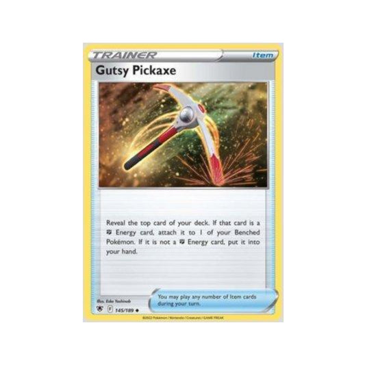 Gutsy Pickaxe 145/189 in Portuguese Astral Radiance Pokémon TCG