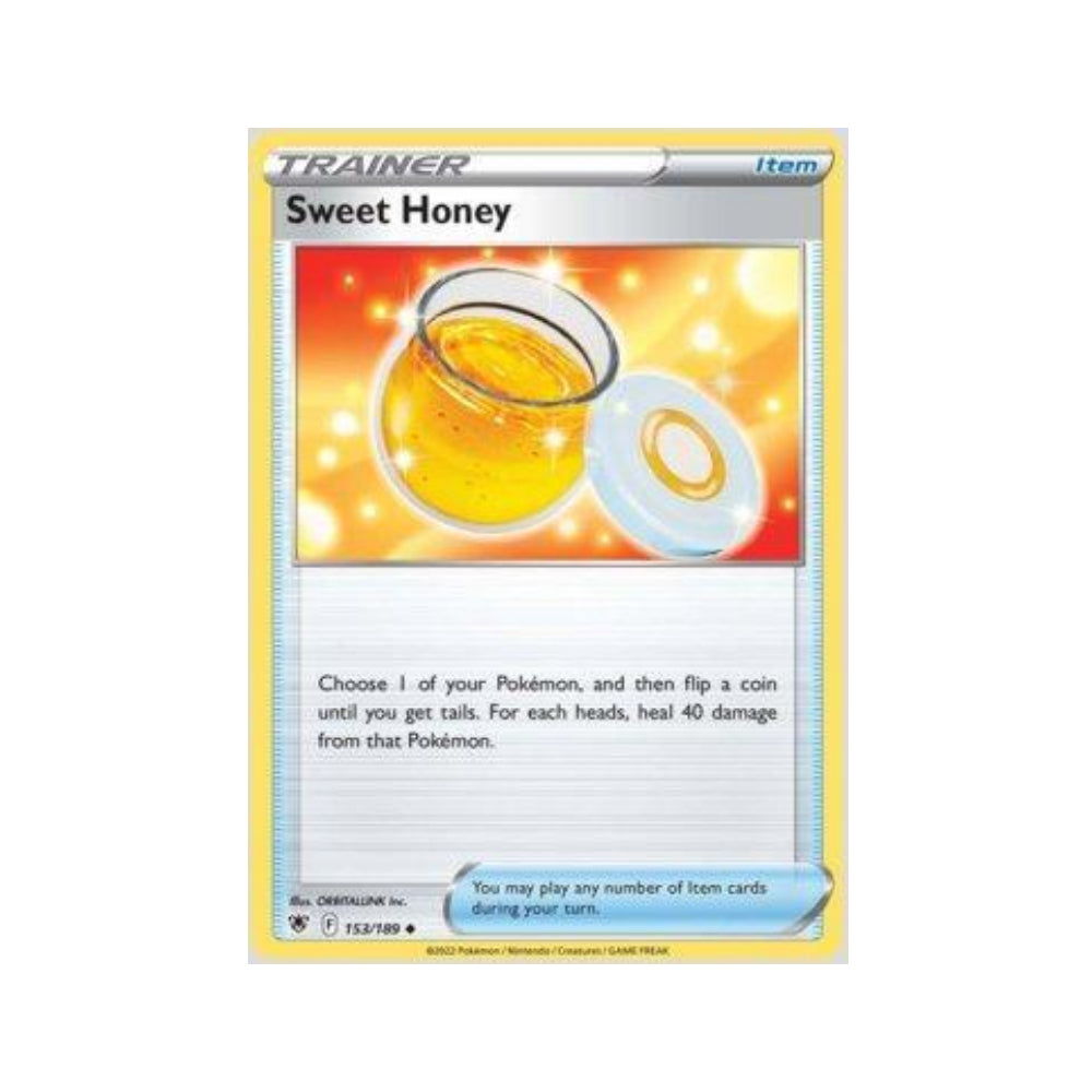 Sweet Honey 153/189 in Portuguese Astral Radiance Pokémon TCG