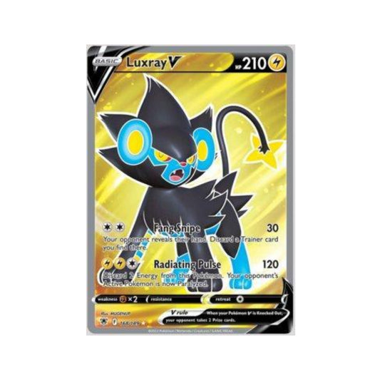 Luxray-V 168/189 in Portuguese Astral Radiance Pokémon TCG