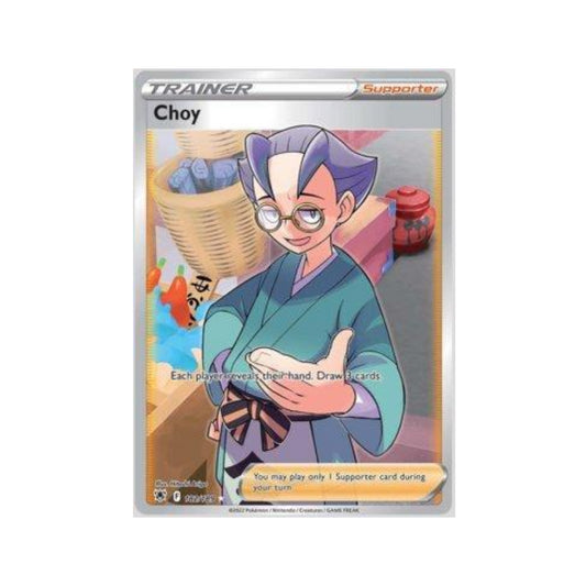 Choy 182/189 in Portuguese Astral Radiance Pokémon TCG