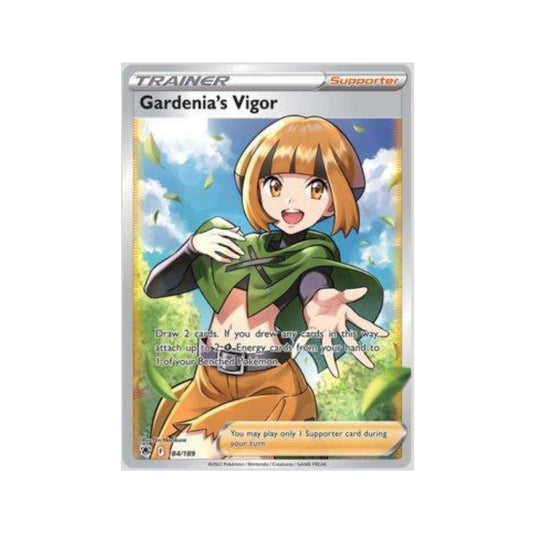 Gardenia's Vigor 184/189 in Portuguese Astral Radiance Pokémon TCG