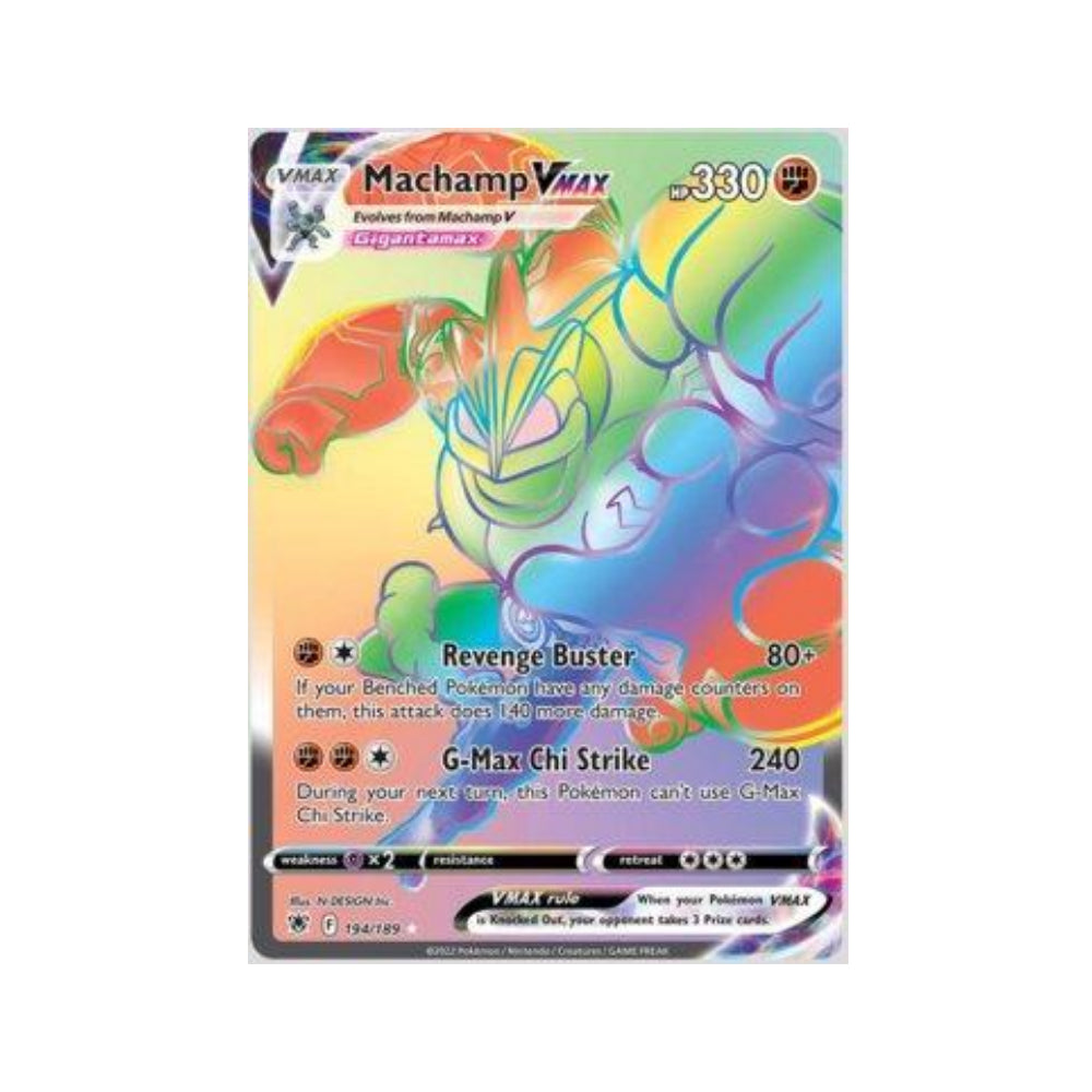 Machamp-VMAX 194/189 in Portuguese Astral Radiance Pokémon TCG