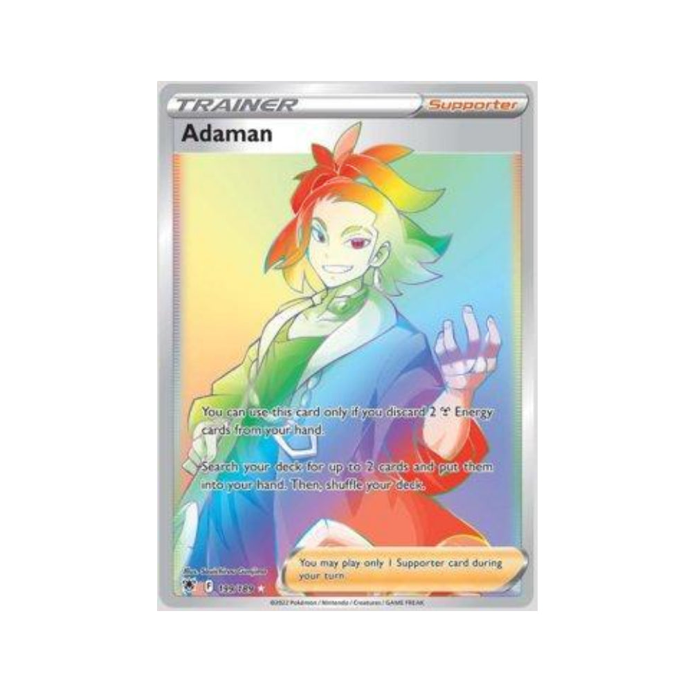 Adaman 199/189 in Portuguese Astral Radiance Pokémon TCG