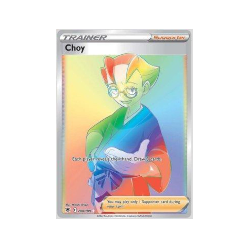 Choy 200/189 in Portuguese Astral Radiance Pokémon TCG