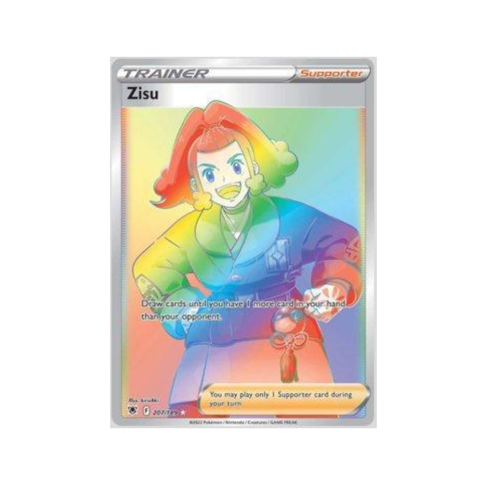 Zisu 207/189 in Portuguese Astral Radiance Pokémon TCG