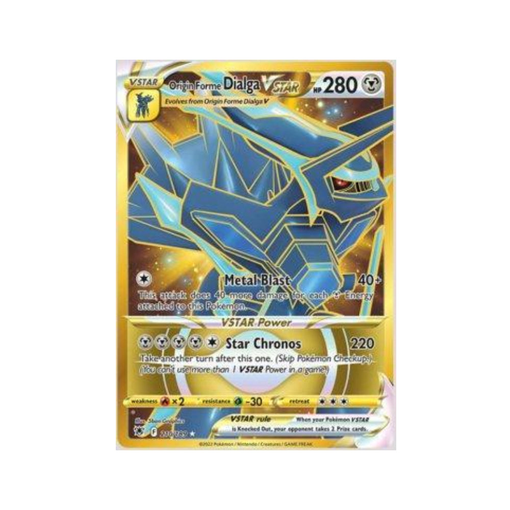 Origin Forme Dialga-VSTAR 210/189 in Portuguese Astral Radiance Pokémon TCG