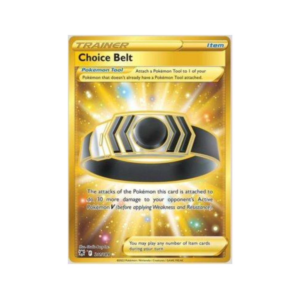 Choice Belt 211/189 in Portuguese Astral Radiance Pokémon TCG