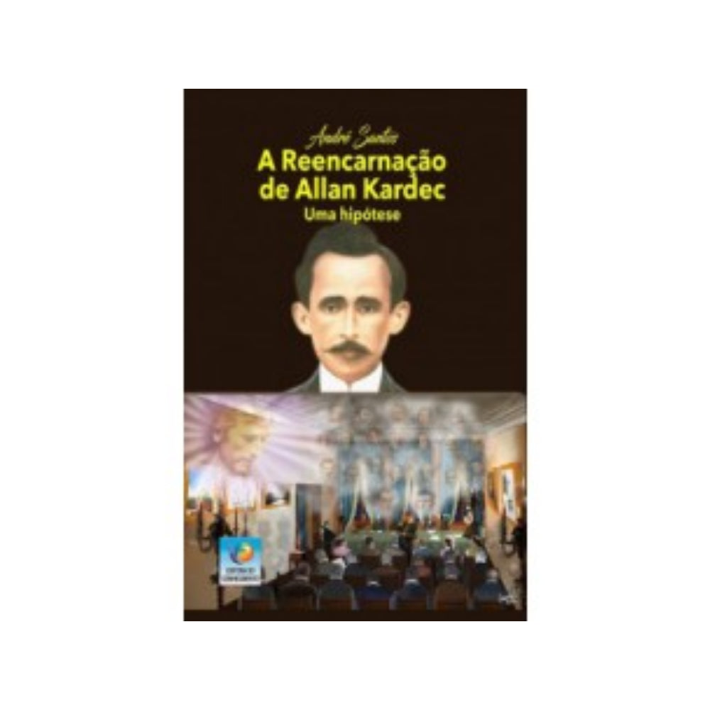 A reencarnação de Allan Kardec Santos André in Portuguese