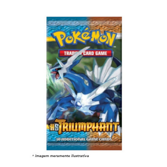 Booster Pack HeartGold and SoulSilver Triumphant in Portuguese