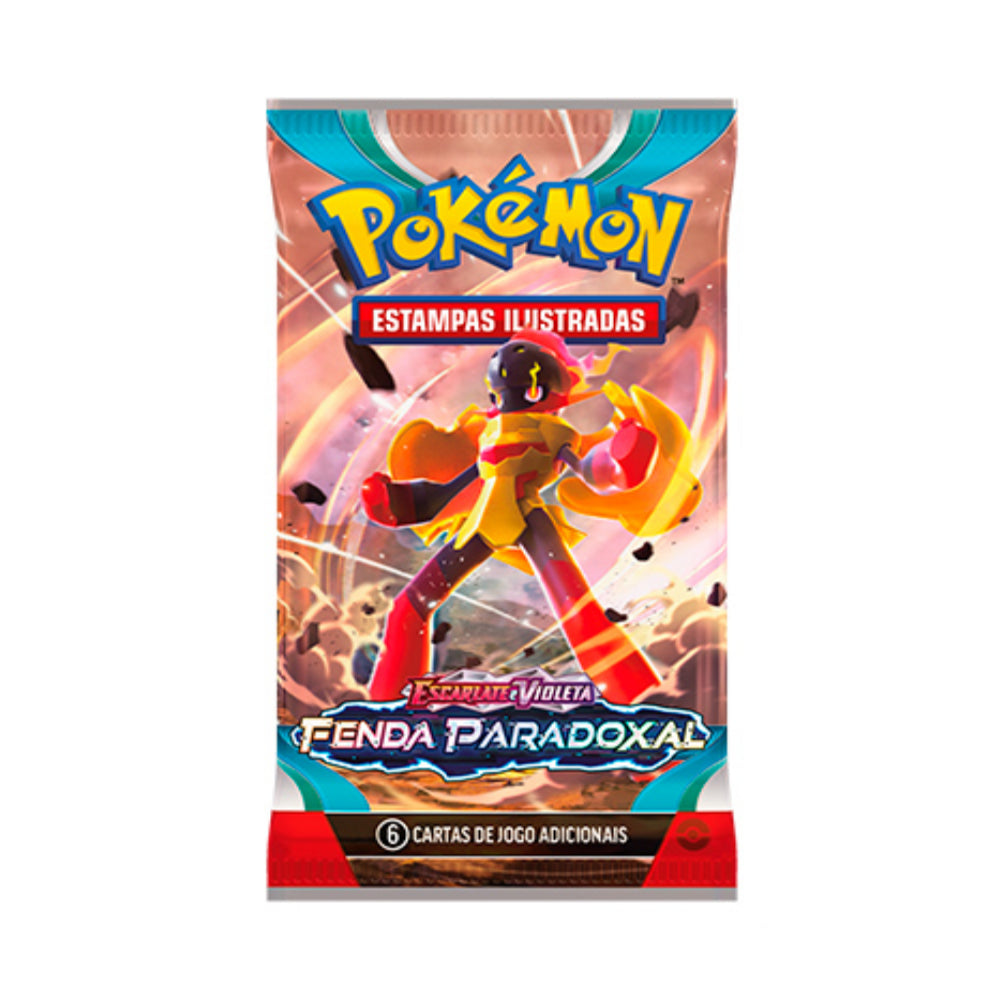 Booster Pack Scarlet and Violet 4 Paradox Rift in Portuguese