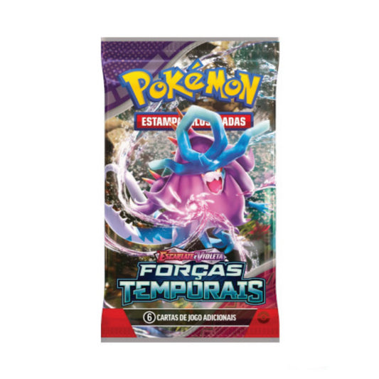 Booster Pack Scarlet and Violet 5 Temporal Forces in Portuguese