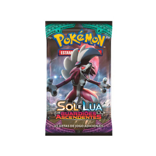 Booster Pack Sun and Moon Guardians Rising in Portuguese