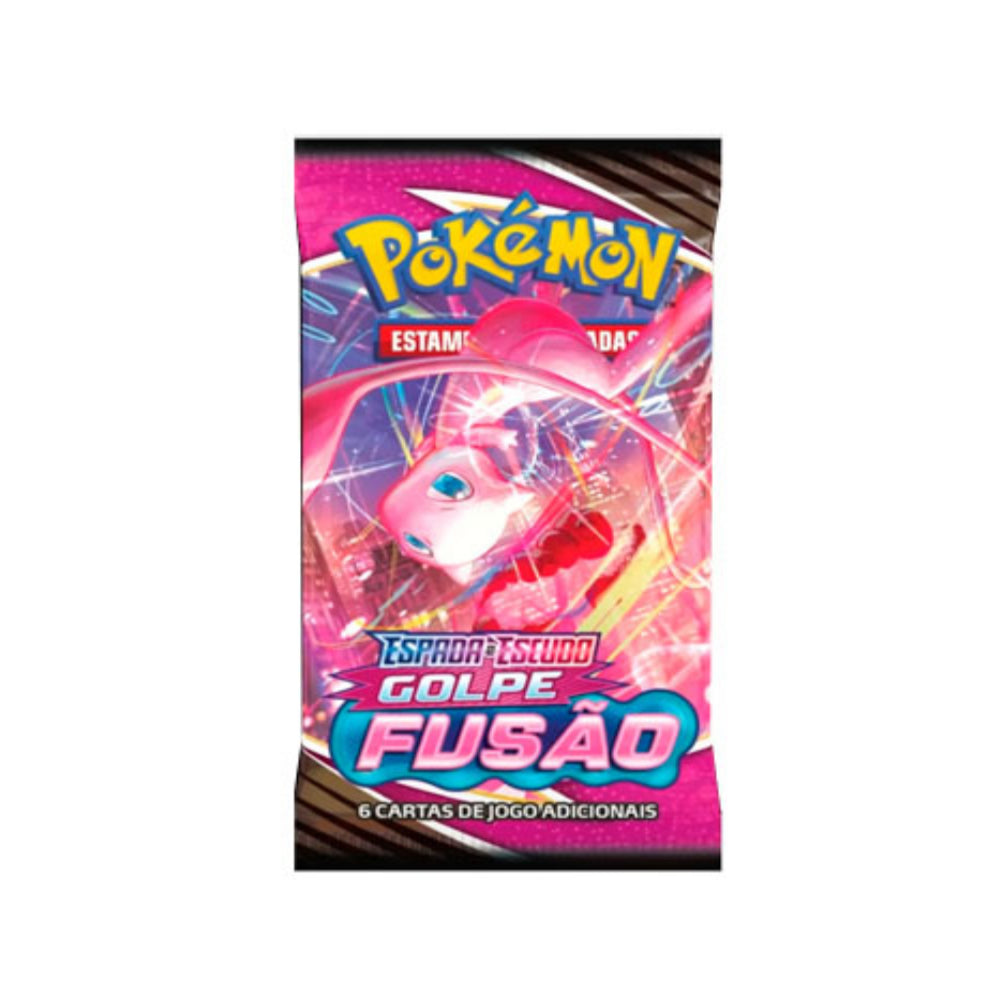 Booster Pack Sword and Shield 8 Fusion Strike in Portuguese