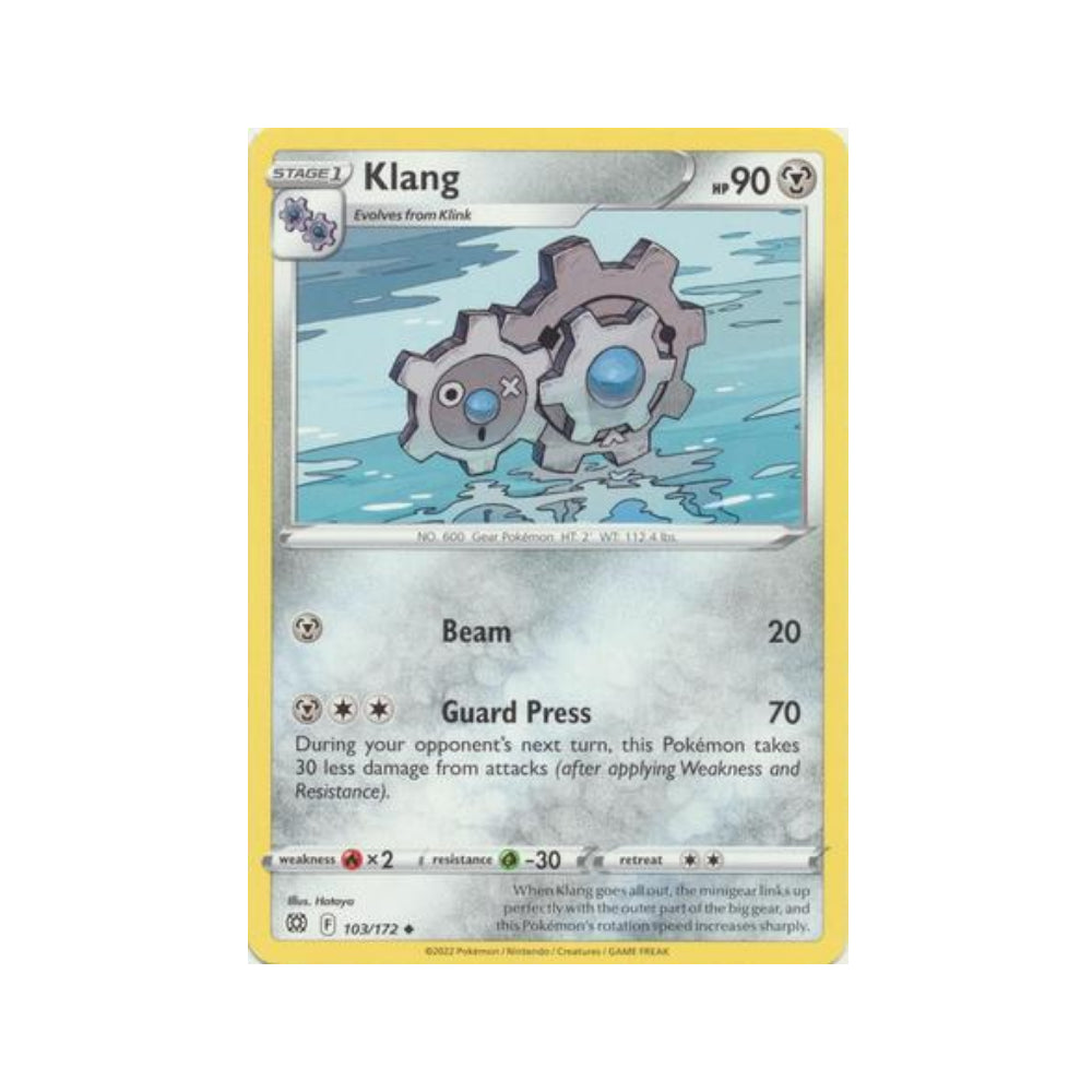 Klang 103/172 in Portuguese Brilliant Stars Pokémon TCG