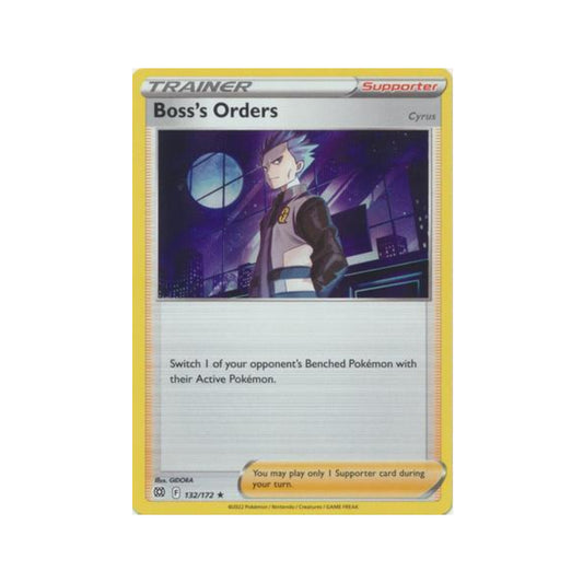 Boss's Orders 132/172 in Portuguese Brilliant Stars Pokémon TCG