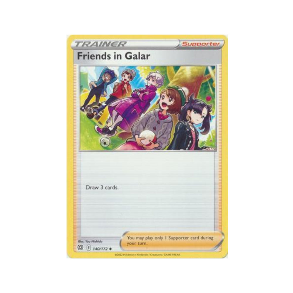 Friends in Galar 140/172 in Portuguese Brilliant Stars Pokémon TCG