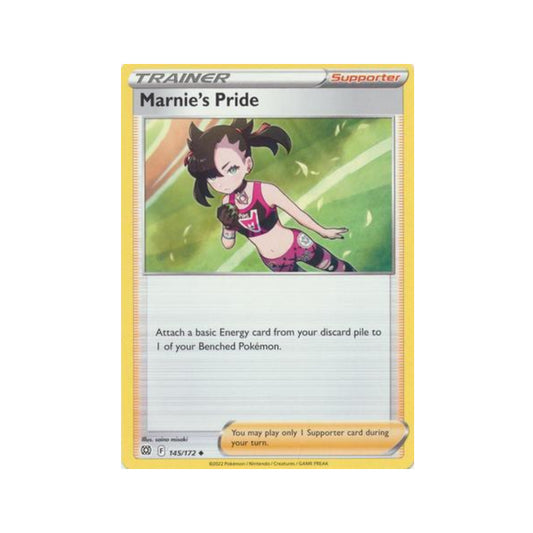 Marnie's Pride 145/172 in Portuguese Brilliant Stars Pokémon TCG