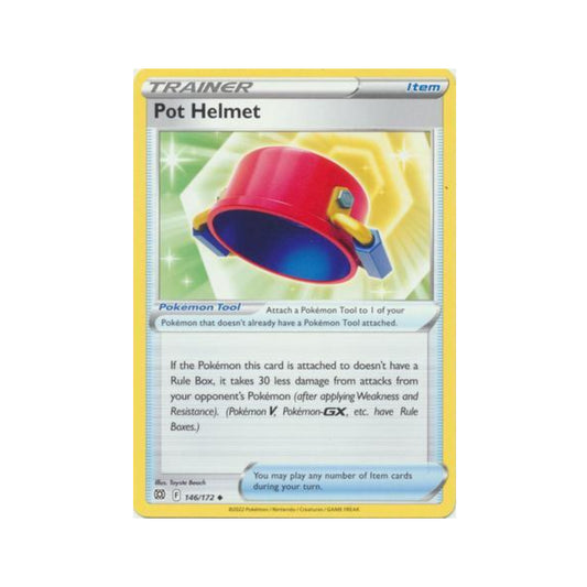 Pot Helmet 146/172 in Portuguese Brilliant Stars Pokémon TCG