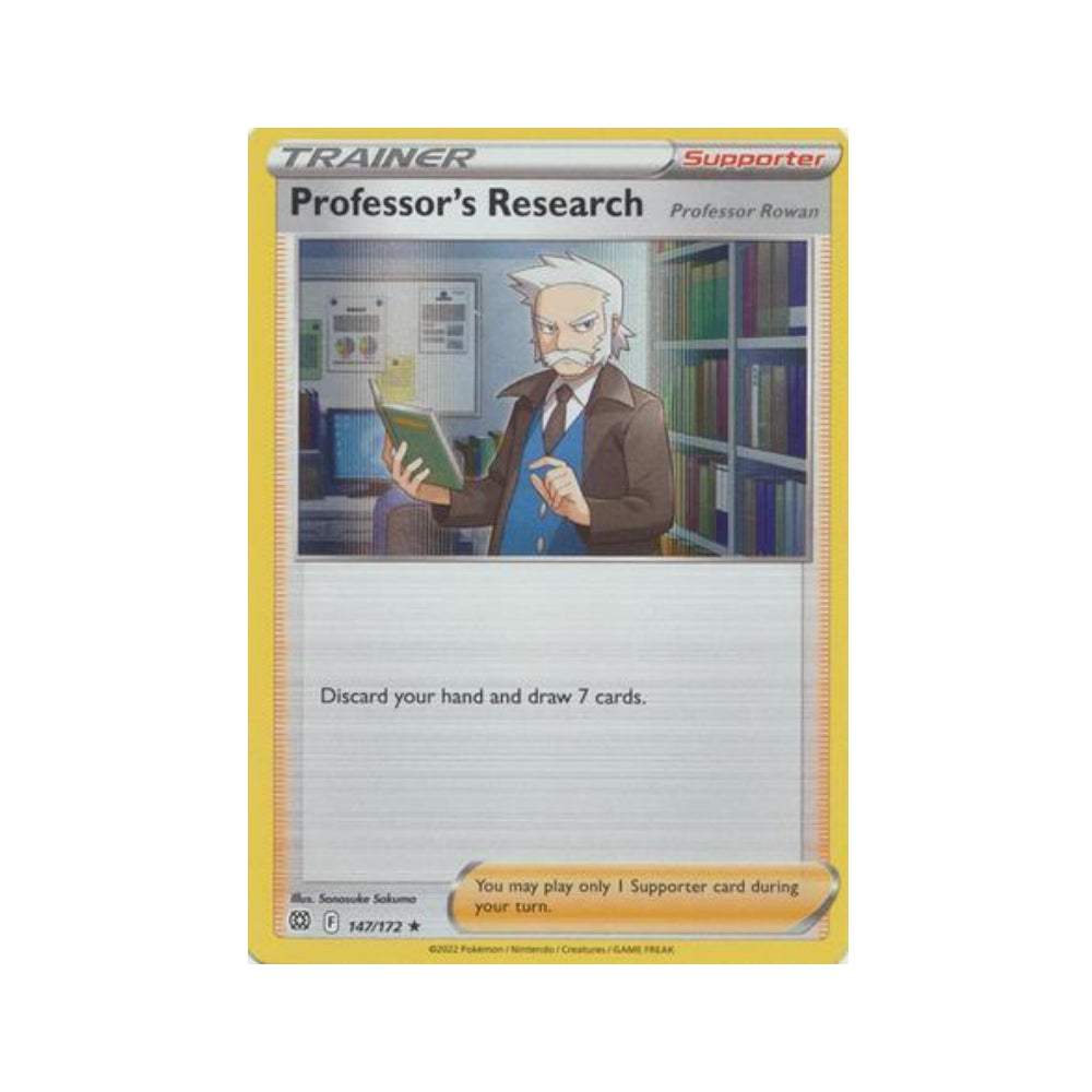 Professor's Research: Professor Rowan 147/172 in Portuguese Brilliant Stars Pokémon TCG