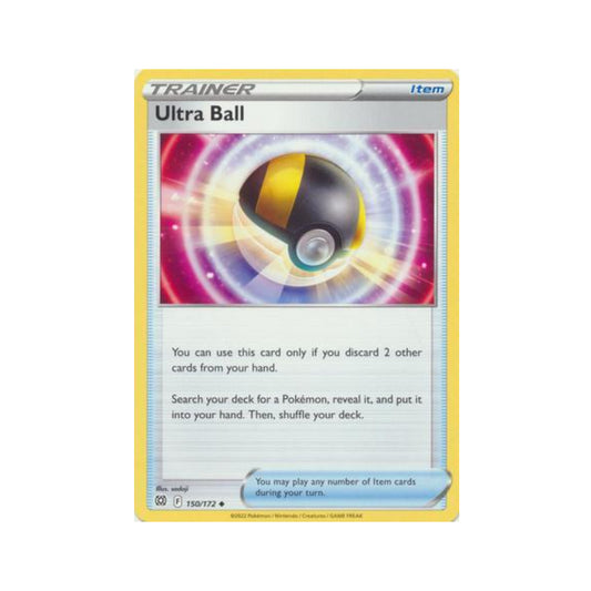 Ultra Ball 150/172 in Portuguese Brilliant Stars Pokémon TCG