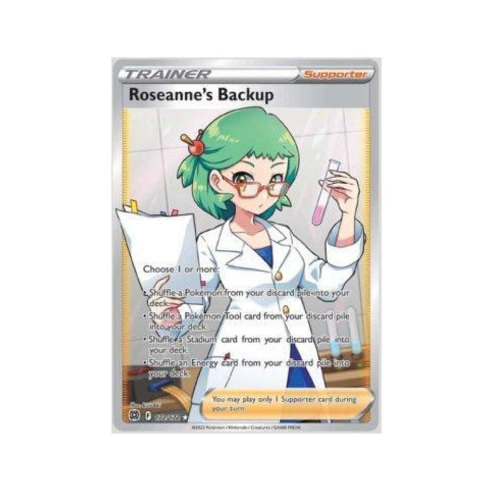 Roseanne's Backup 172/172 in Portuguese Brilliant Stars Pokémon TCG