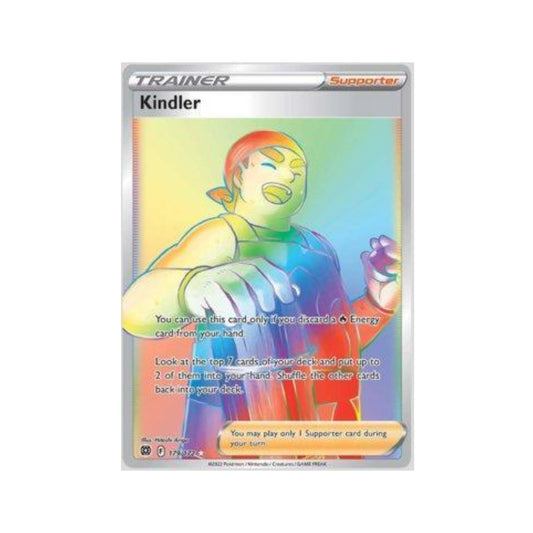 Kindler 179/172 in Portuguese Brilliant Stars Pokémon TCG