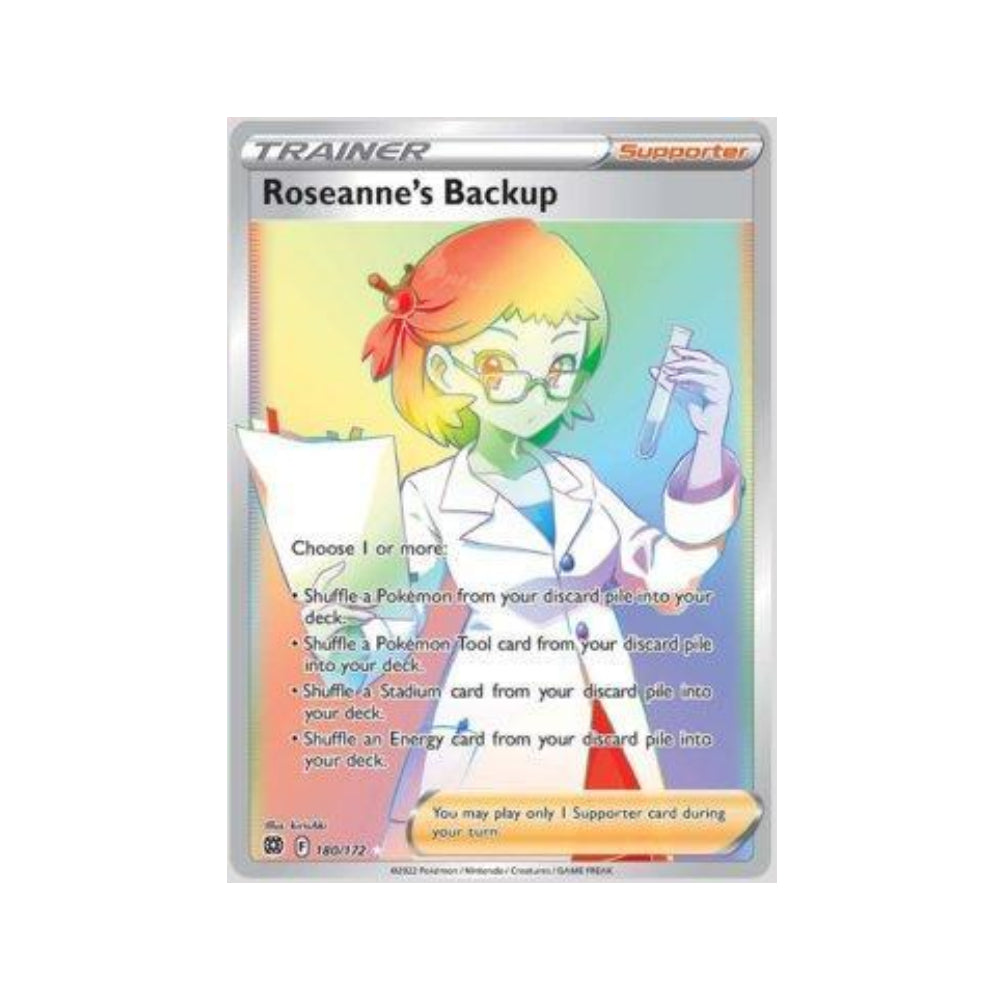 Roseanne's Backup 180/172 in Portuguese Brilliant Stars Pokémon TCG