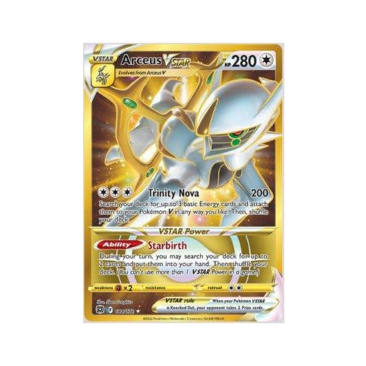 Arceus-VSTAR 184/172 in Portuguese Brilliant Stars Pokémon TCG