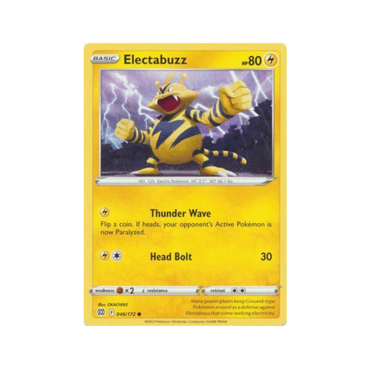 Electabuzz 46/172 in Portuguese Brilliant Stars Pokémon TCG