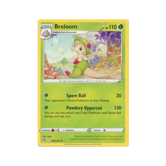 Breloom 4/172 in Portuguese Brilliant Stars Pokémon TCG