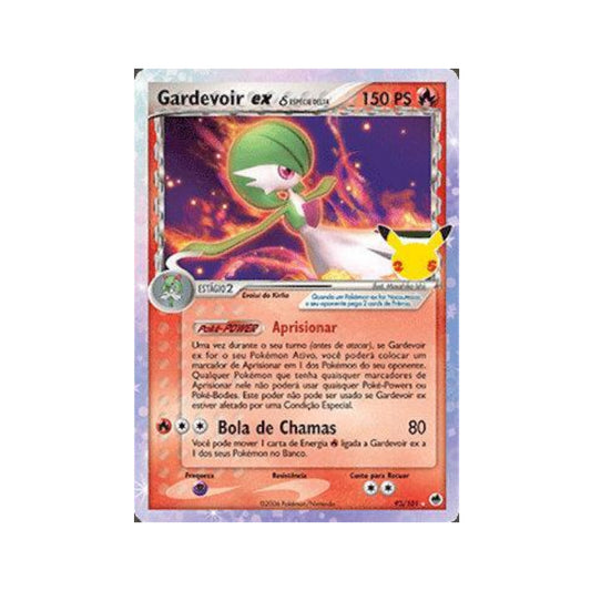 Gardevoir ex 14/25 in Portuguese Celebrations: Classic Collection Pokémon TCG