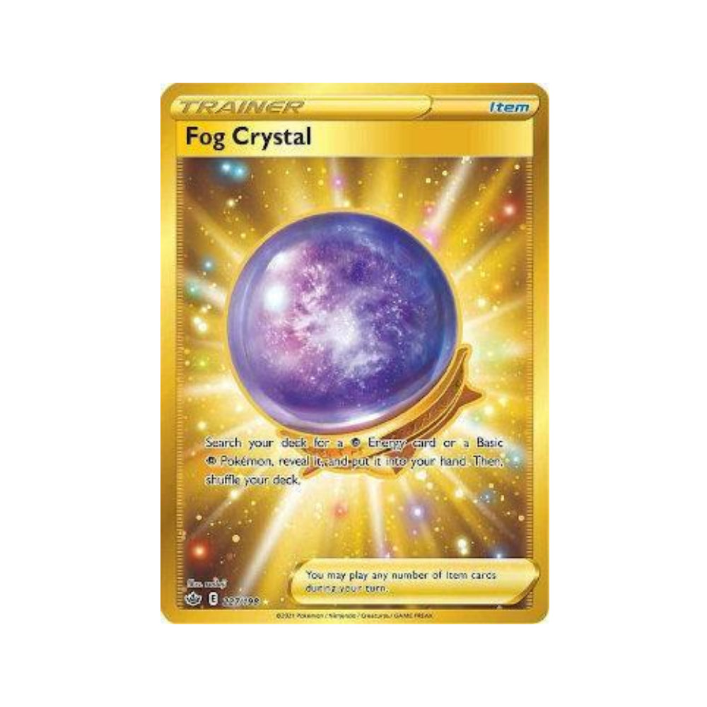 Fog Crystal 227/198 in Portuguese Chilling Reign Pokémon TCG