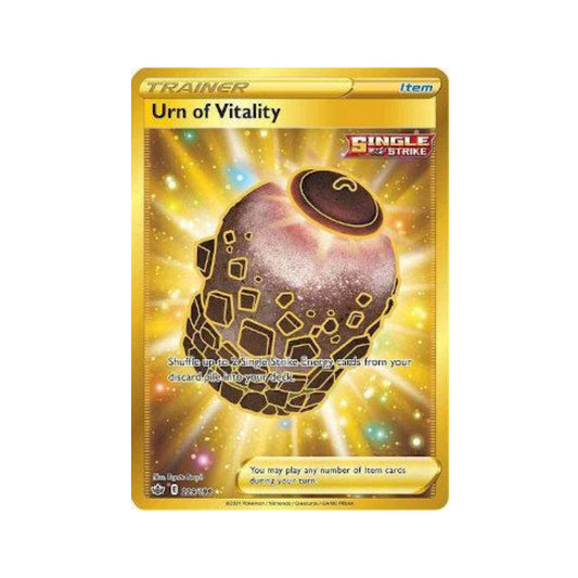 Urn of Vitality 229/198 in Portuguese Chilling Reign Pokémon TCG