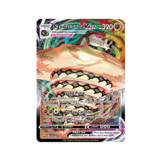 Sandaconda-VMAX 90/198 in Portuguese Chilling Reign Pokémon TCG